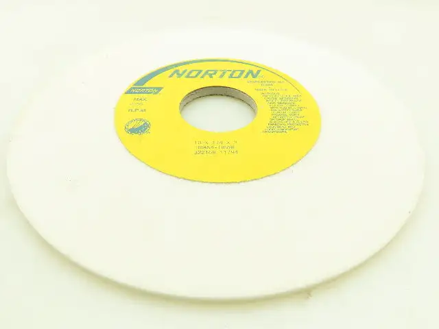 Norton 10 x 1/4 x 2" 38A54-I8VBE Grinding Wheel 322169 11/94 2290RPM