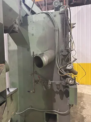 36" X 72" GOFF MODEL #3672D SPINNER HANGER SHOT BLAST CLEANING SYSTEM, NEW 2006: STOCK #22470
