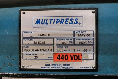 USED 2001 Denison FMS-50