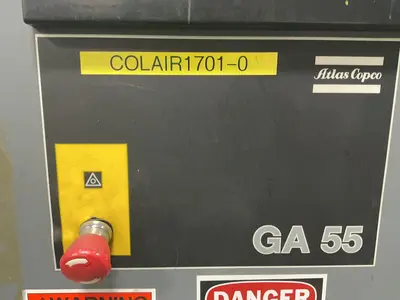 Used ATLAS COPCO GA55 Rotary Screw & Sliding Vane Air Compressors Ohio US | HGR 24 #1568452