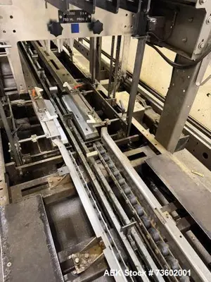 Used Hartness Model 2800 Automatic Drop Case Packer | High-Speed End-of-Line Packaging System
