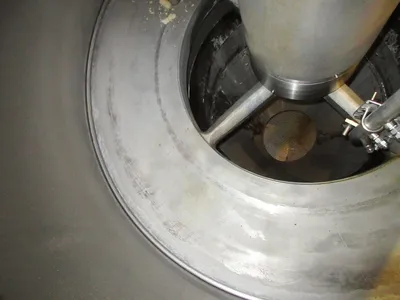De Laval 60 x 30 perforate basket centrifuge, 316SS.