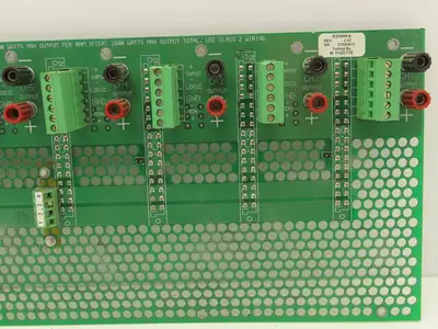 IED IED6800-8 Printed Circuit Board Slot Rack Backplane Rev 2.02