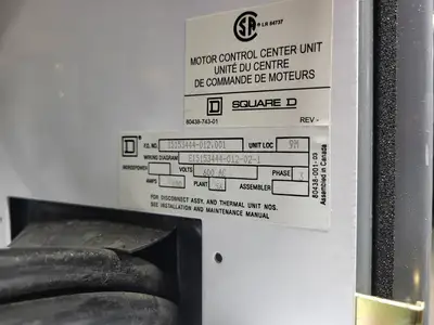 USED SQUARE D MODEL 6