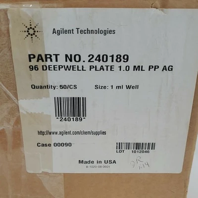 NEW Agilent 240189