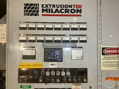Used 2000 MILACRON APEX 6.0 6'' EXTRUDER Extruders Illinois US | Meadoworks #1498361