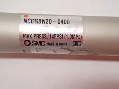 NCDGBN20-0400 | SMC  Pneumatic Round Body Cylinder 20mm Bore 4" Stroke - Used