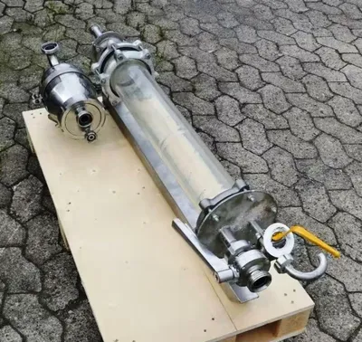 Heinkel HF 300 Inverting Filter centrifuge, 316SS.