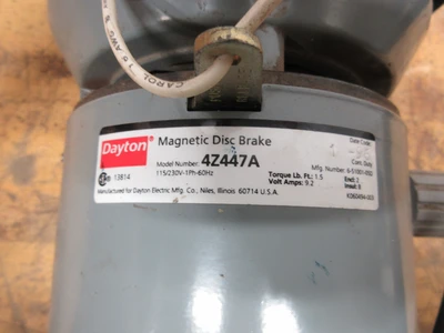Used DAYTON 6Z400 / 4Z447A Motors (misc) Minnesota US | Machinesused.com #1281220