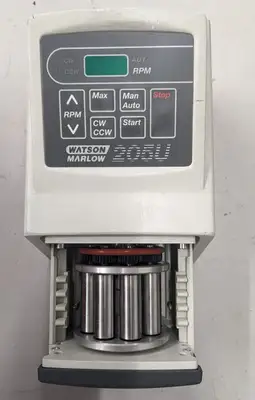 Watson Marlow 205U Peristaltic Pump w/ 204CA 4 Channel 8 Roller Head 120v