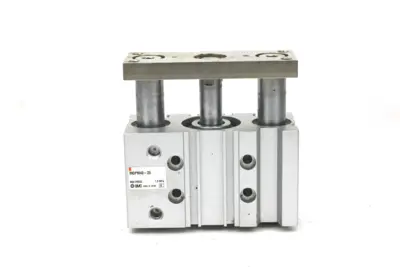 SMC MGPM40-25 Pneumatic Compact Guide Cylinder, 40mm Bore, 25mm Stroke
