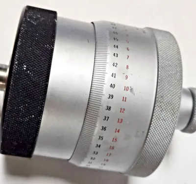 2 Scherr Tumico Micrometer Heads for XY Optical Measuring