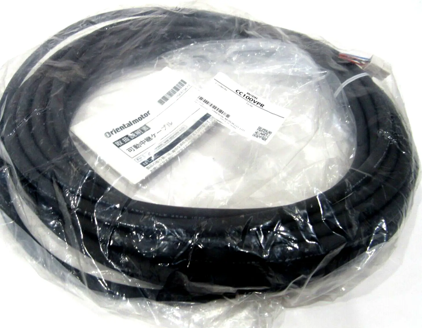 NEW ORIENTAL MOTOR CC100VPR-M CONNECTION/EXTENSION CABLE CC100VPR
