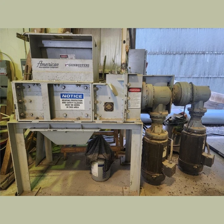 Used AMERICAN PULVERIZER CO. TRS-24X25-EG-HD-DE Dual Rotor or Single Rotor Shredders British Columbia CA | Savona Equipment LTD #1170936