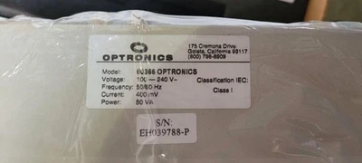 OPTRONICS 60366 CCD Digital Video Camera Controller NEW in Original Box