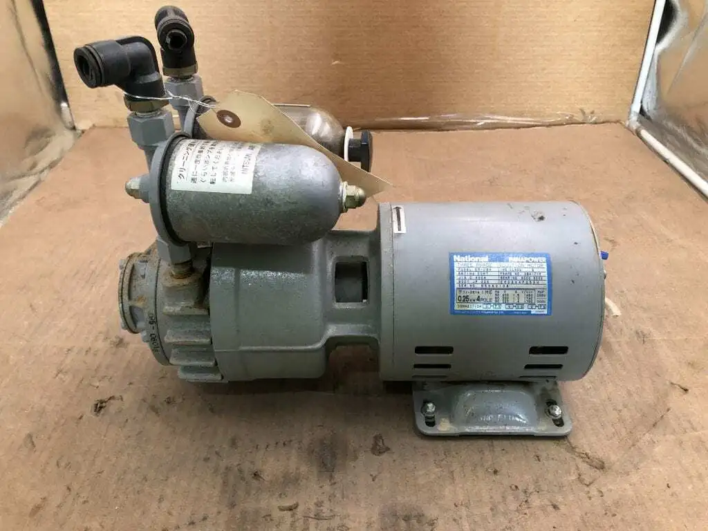 Mitsumi MSV-100-3 CI Air Pump 730mmHg 2Kg/cm2 90/107LPM 0.25kw 3PH