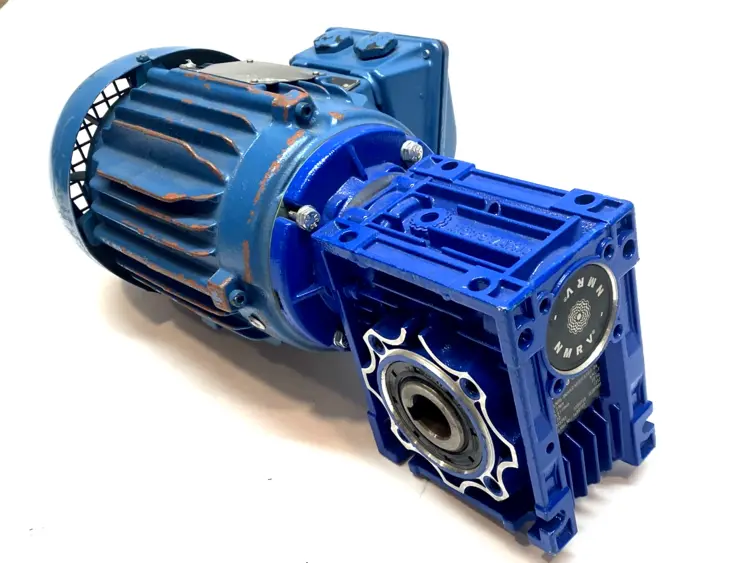 New | in-Stock WEG Motor 0.75kW 230/460V i=20 w/Lenze Worm Gearmotor GSN05-1NHAR Gearmotors Michigan US | Maverick Industrial Sales #1394321