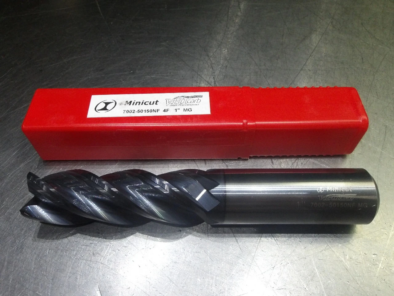Minicut/VHIcarb 1" 4 Flute Carbide CR Endmill .040" R 7002-50150NF (LOC3373A)