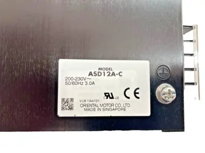 Oriental Motors ASD12A-C HMI & Open Interface Panels | ANACAPA EQUIPMENT BROKERS, INC (3)