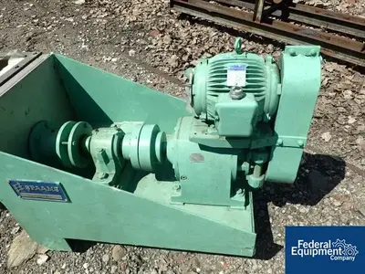 USED Spaans Manufacturing LTD. 20" X 201" Spaans Screw Conveyor, S/S, 5 HP
