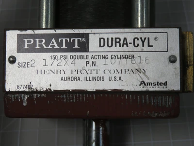 Used PRATT _UNKNOWN_ Pneumatic Cylinders Texas US | OCO Industrial #1583307