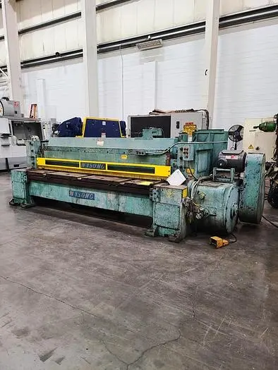 Used 1976 WYSONG 1038 Power Squaring Shears (Inch) Pennsylvania US | Hildebrand Machinery Co. #1481731