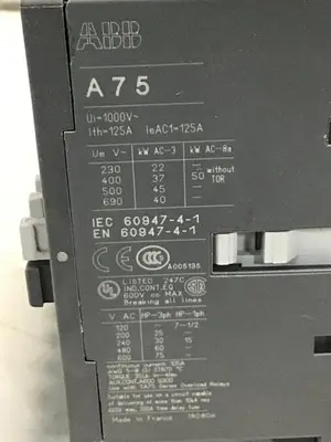 USED ABB A75