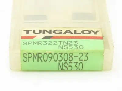 Toshiba Tungaloy SPMR090308-23 Box of 10 Square Carbide Inserts NS530 Lot of 50