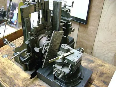 0773-385 JFB Straight Line Engine Turning Machine Circa 1897
