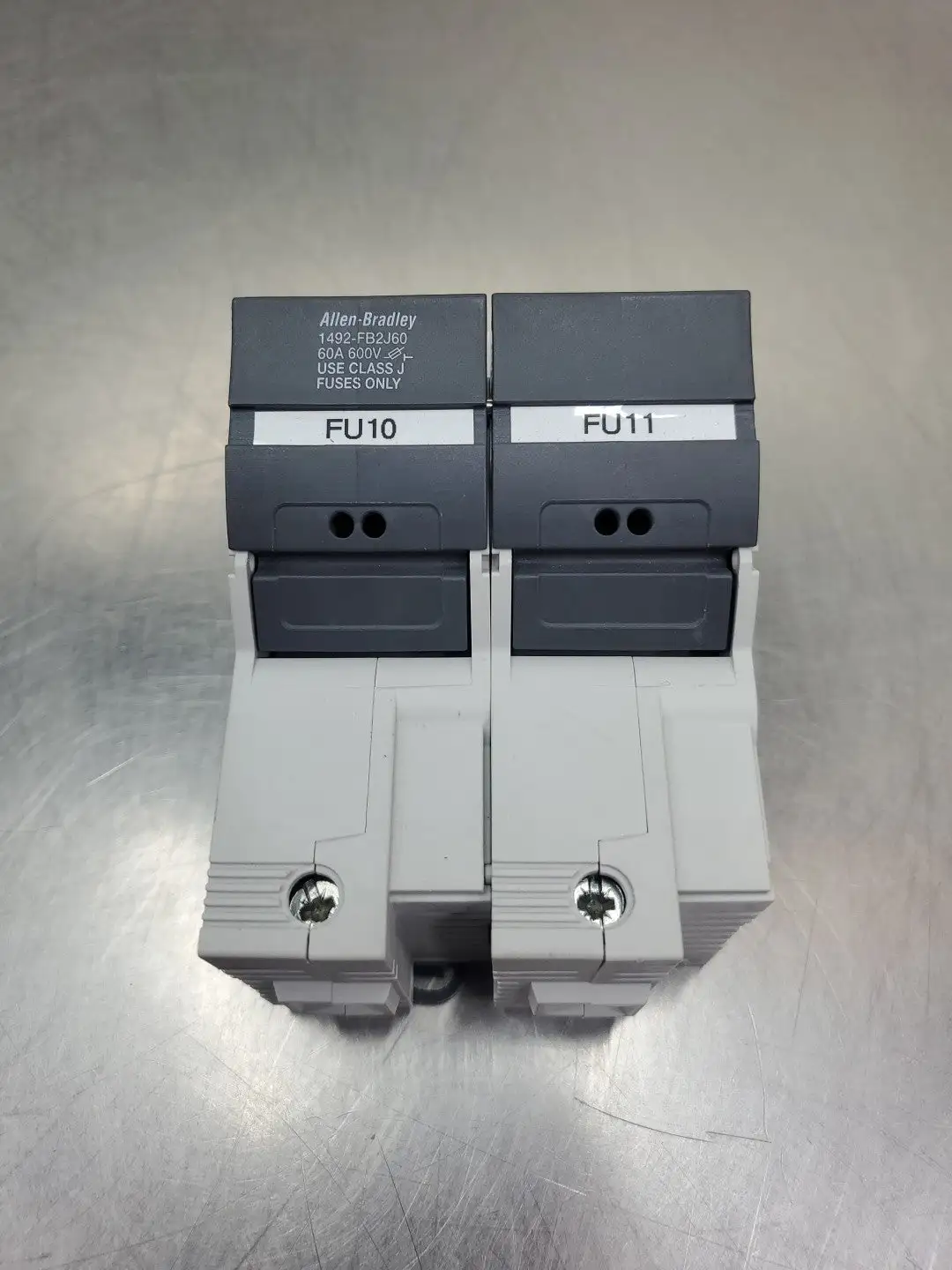 Used Allen-Bradley 1492-FB2J60 Fuse Holder, 2P, 60A, 600V Fuse Accessories | Palmetto Automation #1155810
