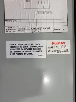 USED FURNAS 98DA340FA