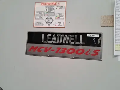 Used 2015 LEADWELL MCV-1300IS Vertical Machining Centers CZ | Amaron s.r.o. #1285586
