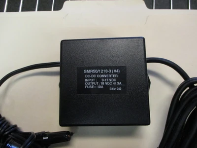 DC-DC Used Converter w/In Car plug - SMR50/1218-3 (V4)