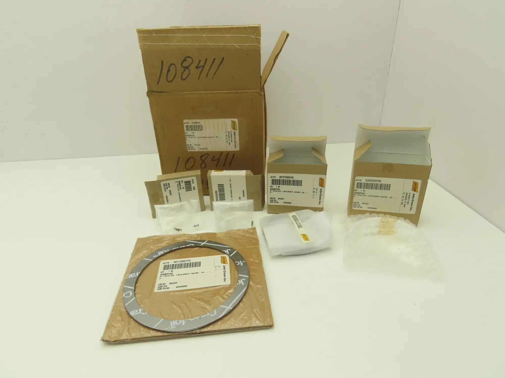 John Crane 4500628843 Shaft Seal Bushing Kit 2.937" S822926