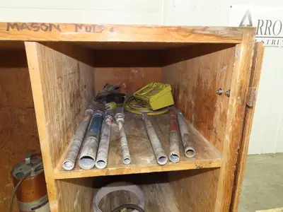 Milwaukee Vac-U-Rig Dymodrill 4096 Coring Motor 2" to 10" Core Bore Stand Set