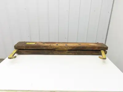 BHS 6000Lb Forklift Battery Lifter Beam 27-42" Adj Width Hooks