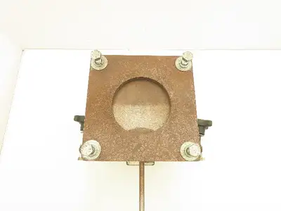Gravity Bin Slide Gate Magnetic Separator Drawer 8.5" Flange 4" Outlet No Magnet