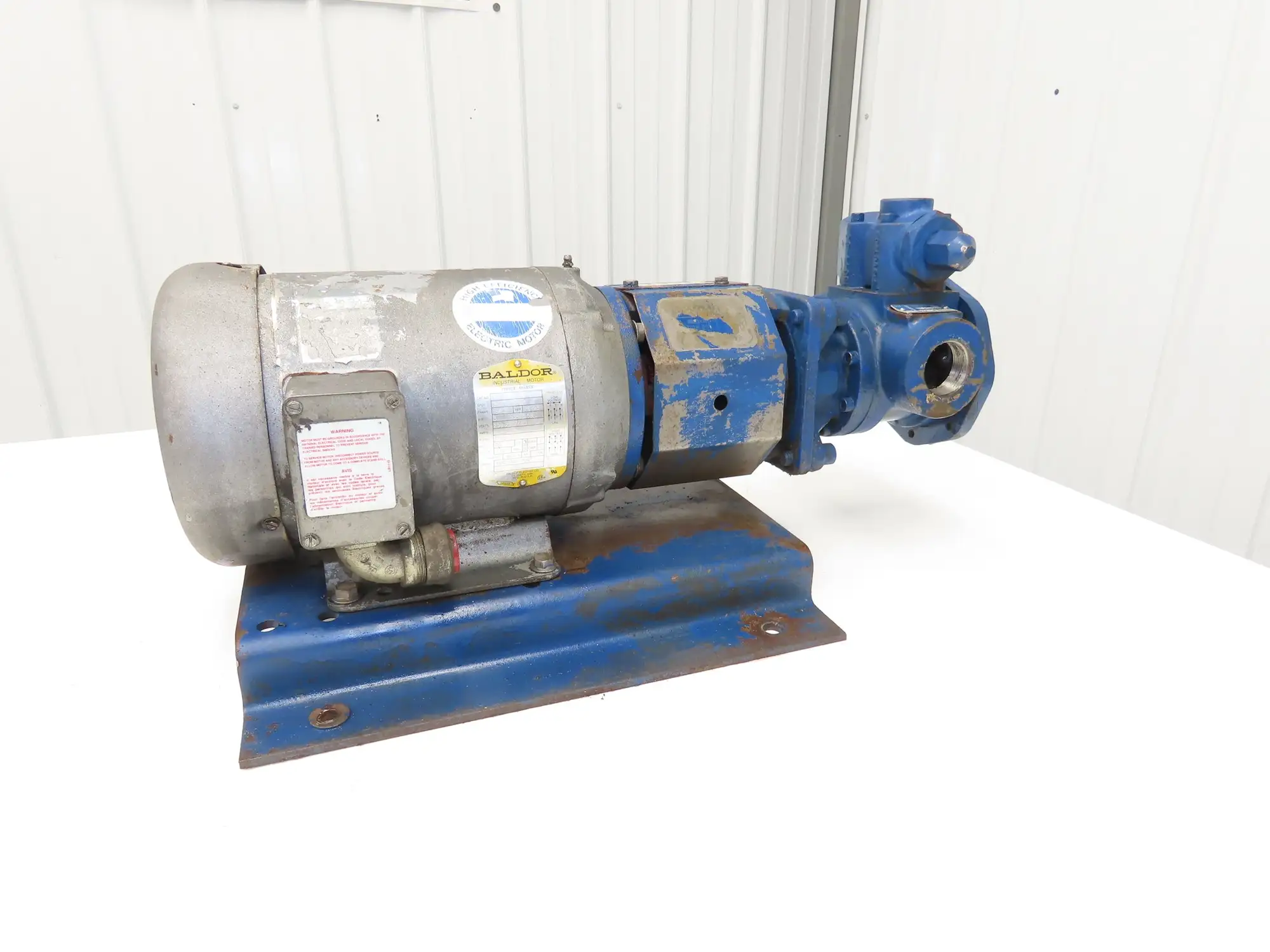 Gorman Rupp GHC1 1/2GF3-B0003 Positive Displacement Gear Pump 1.5"NPT 23GPM 3Hp