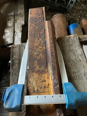Used AFTERMARKET IDECO 5-1/2” X 62" CABLE TOOL DRILLING ECCENTRIC CHISEL BIT Tool Bits Pennsylvania US | East West Machinery & Drilling #1417183
