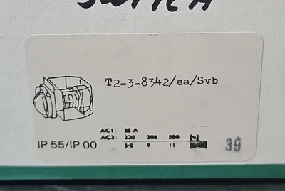 Klockner Moeller T2-3-8342/ea/Svb Main switch Loc4C29
