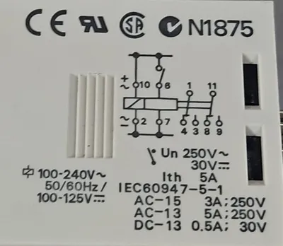 Omron H3CR-AP PLC Timer Module 3B-21
