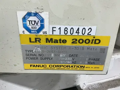 Used 2015 FANUC LR MATE 200ID Robots Ohio US | HGR 24 #1265867