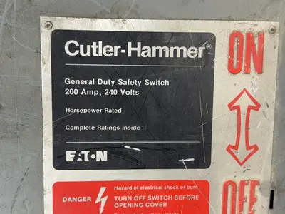 USED CUTLER HAMMER DG324NGK