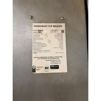 Used Hoshizaki _UNKNOWN_ Ice Machines Pennsylvania US | ISCA #1299140