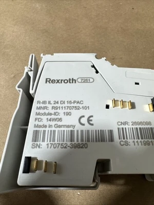 NEW Rexroth R3911170752-101