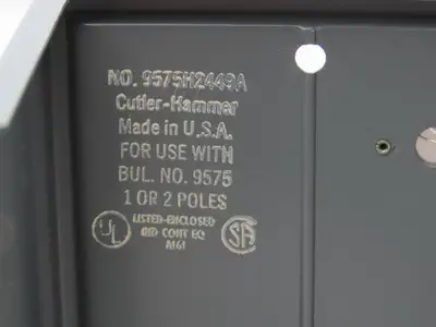 Cutler Hammer 9575H2449A Electrical Relay Enclosure 5x3x3" NEMA 1 Lot of 4