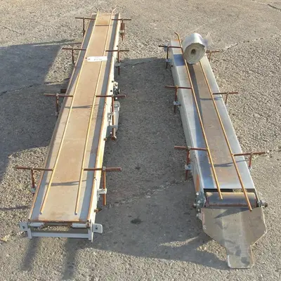 SPC6476  Conveyor belt conveyor CS, 8" wide x 210" long