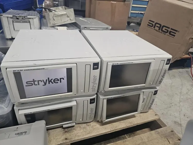 Used PT Medical Technologies Stryker SDC Ultra HD High Definition Information Management System - QTY # 4 lot Endoscopy Texas US | PT Medical Technologies #1458415