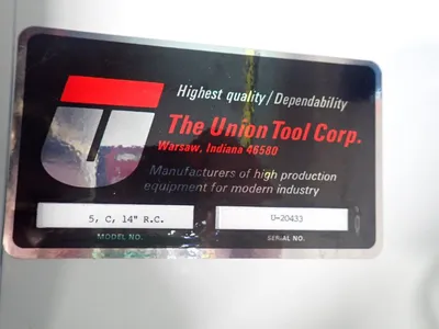 USED THE UNION TOOL CORPORATION 5, C, 14 R.C.