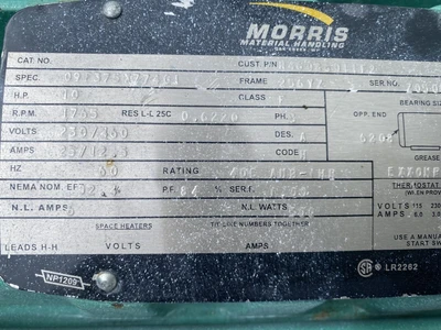 Used _UNKNOWN_ _UNKNOWN_ Hoists (All Types) West Virginia US | Cooper Industries #1409507